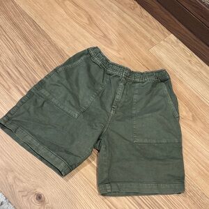 Olive Green Shorts for Men